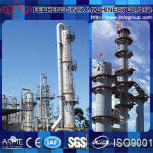 Distillation Plant Industrial Edible Alcohol Distillation Equipment Plant 96.5% Bm20140120s-26000